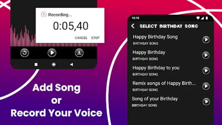 Birthday Video Maker android App screenshot 6